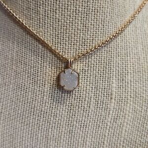 Kendra Scott Teo Necklace In Rose Gold